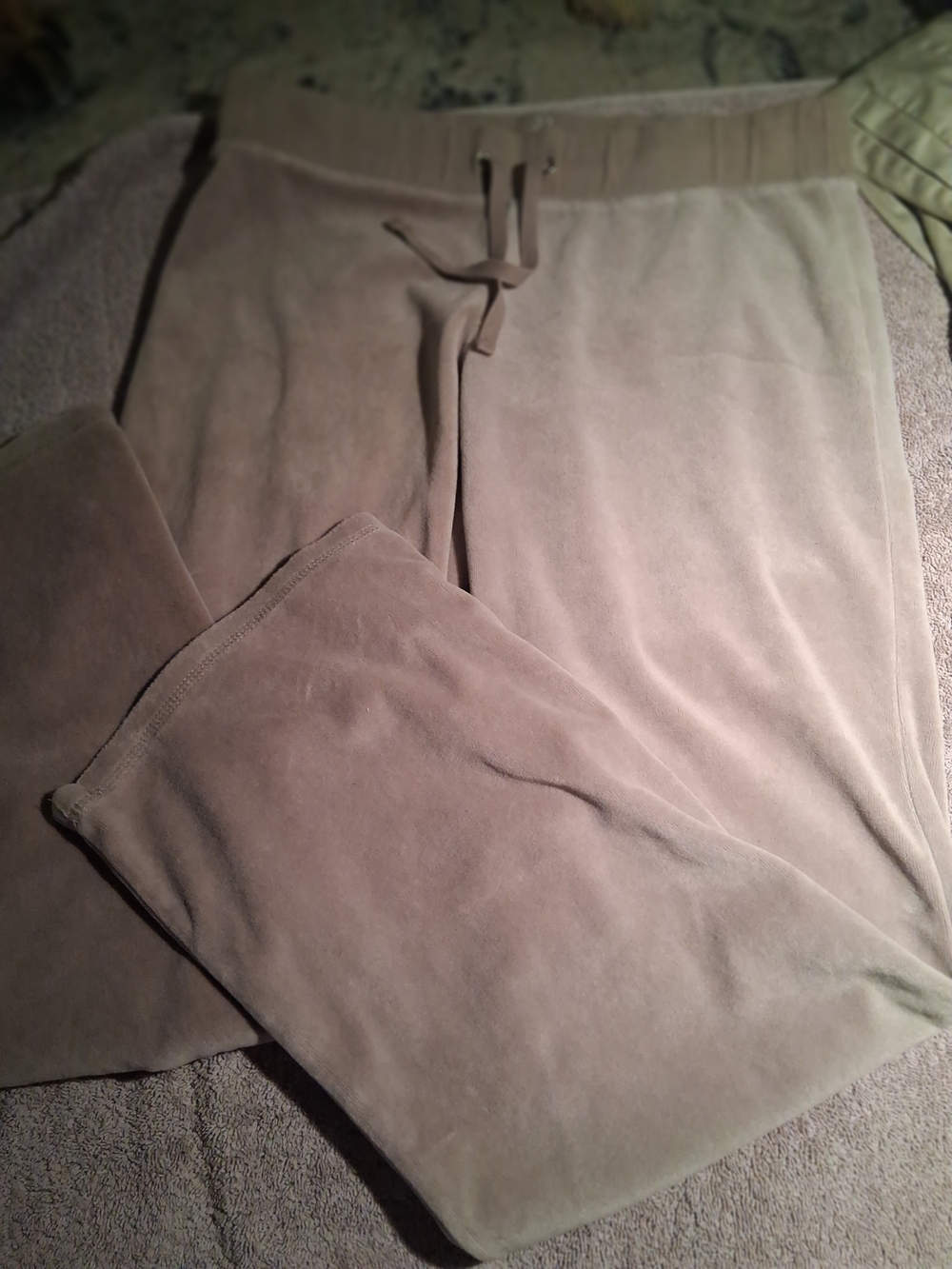 New York & Company Velour Flare Track Pants